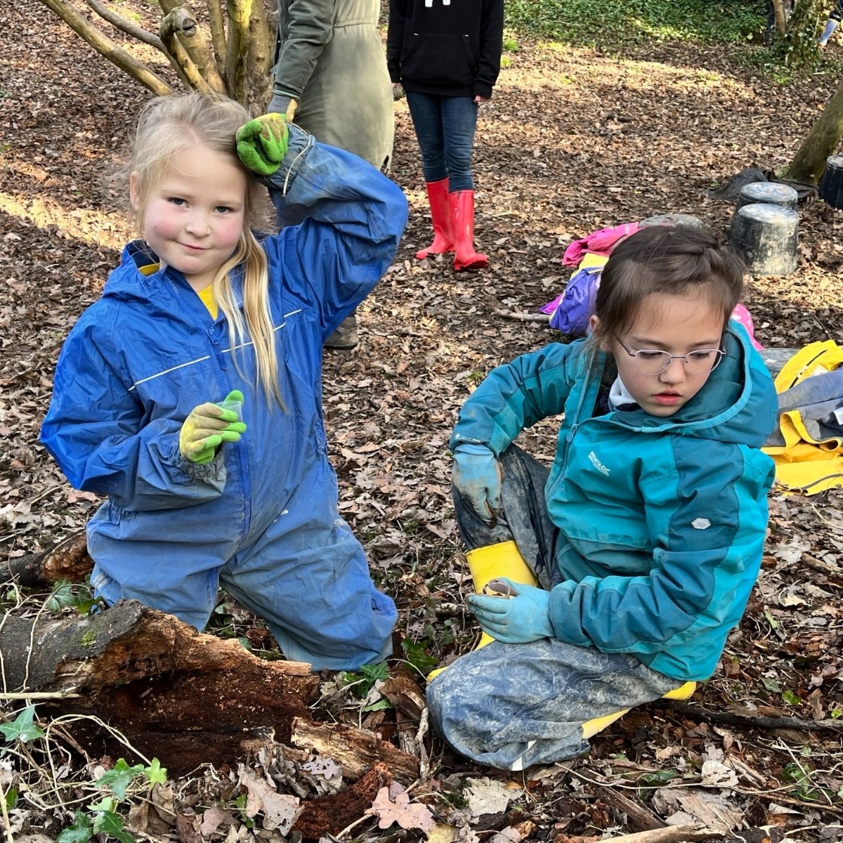 Katherine Semar Schools - Flame Robins at Forest School